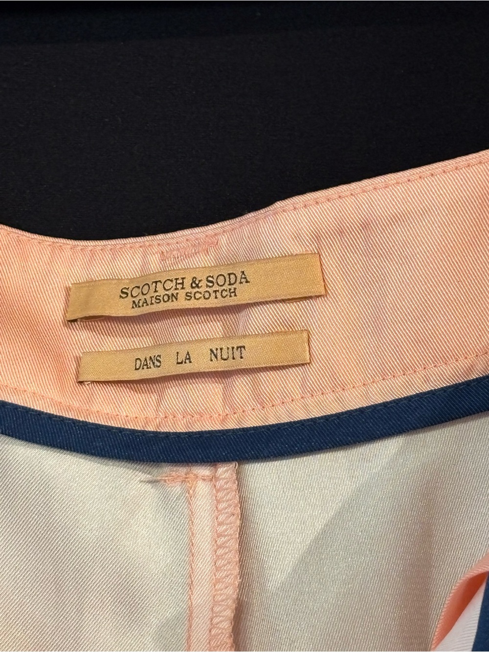 NWOT Scotch & Soda Maison Scotch Pink Bandana Print Wide-Leg Satin Trousers - Picture 4 of 5